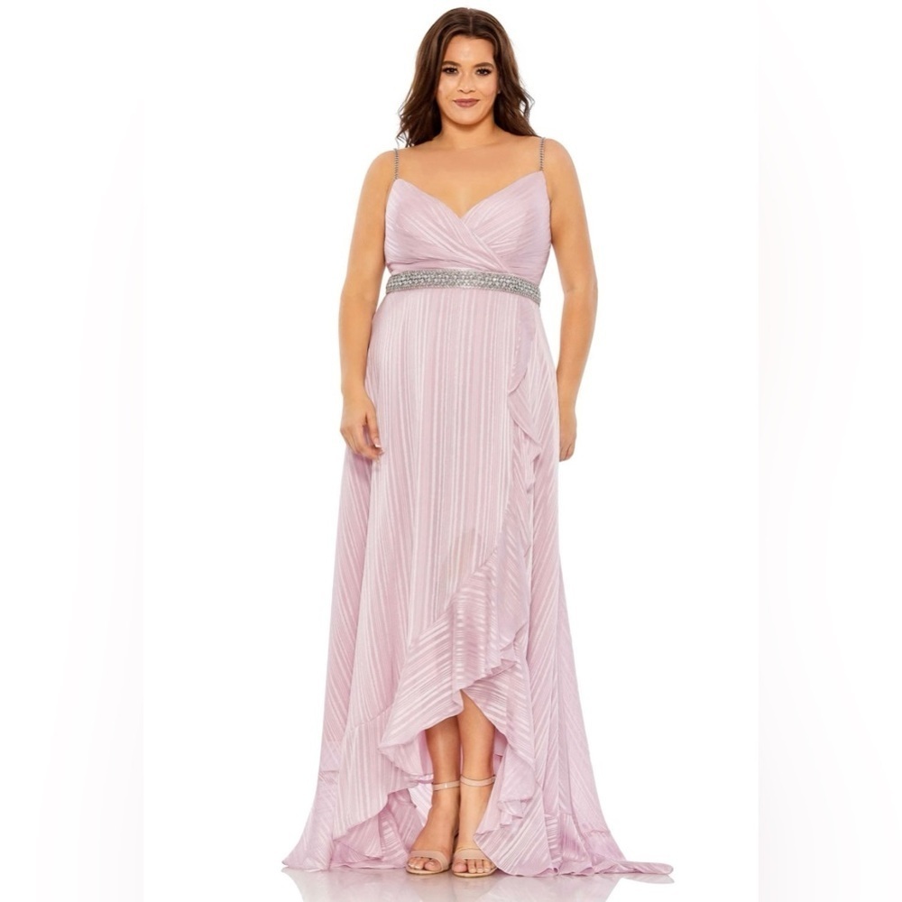 Mac Duggal 49579 Nwt Sleeveless V-Neck Long Dress